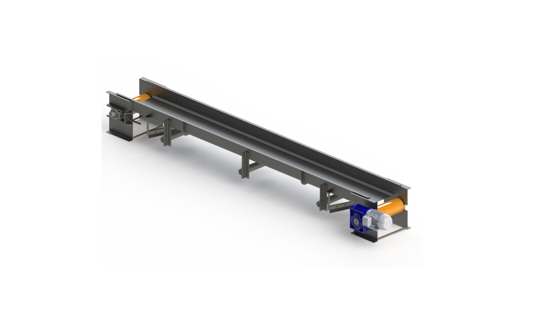 Render de calha transportadora